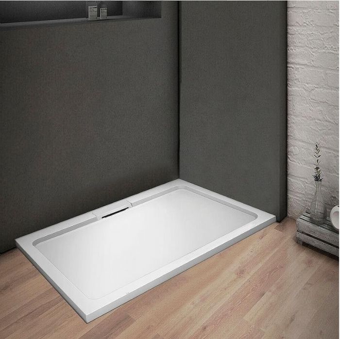 Душевой поддон из искусственного камня WeltWasser TR S 140x90 10000002768 Белый