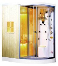 Душевая кабина Appollo AG-0201 L с баней и финской сауной