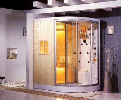 Душевая кабина Appollo AG-0201 L с баней и финской сауной