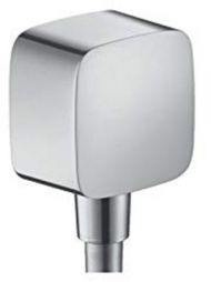 Hansgrohe Fixfit шланговое подсоединение c защитой, цвет: хром