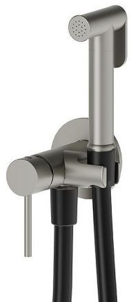 Гигиенический душ со смесителем Newform Idroscopini 886E.59.064 цвет Gun Metal