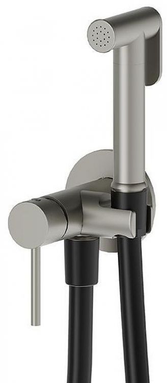 Гигиенический душ со смесителем Newform Idroscopini 886E.59.064 цвет Gun Metal