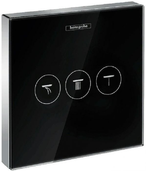 Переключатель потоков Hansgrohe Select 15736600 Черный хром