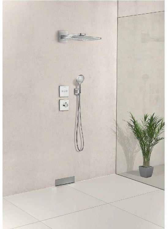 Переключатель потоков Hansgrohe Select 15736600 Черный хром