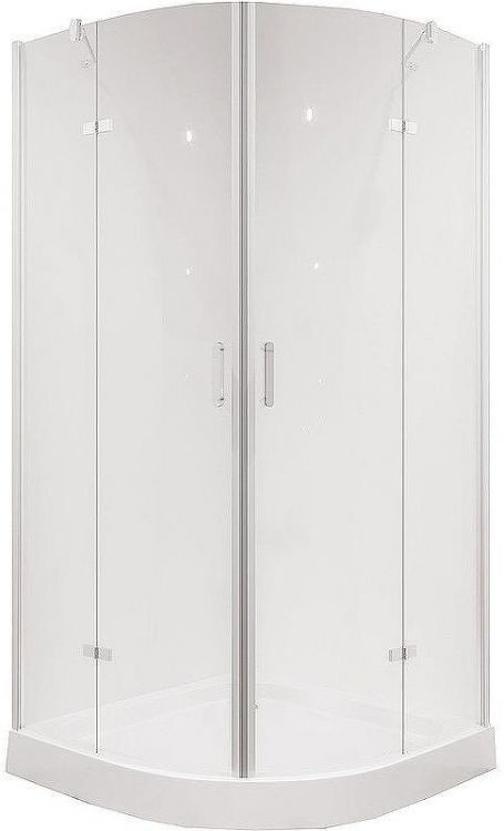 Душевой уголок Niagara Nova 90х90 NG-6615-08 профиль Хром стекло прозрачное