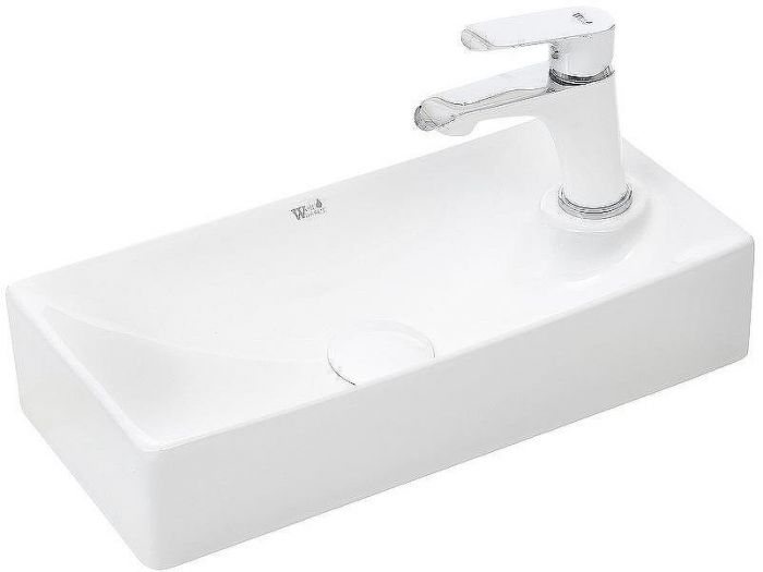 Раковина WeltWasser Aisbach 5112 44 10000004593 Белый глянец