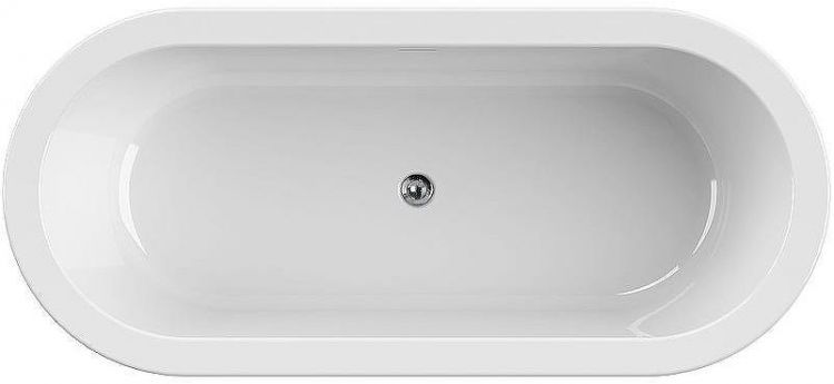 Акриловая ванна Cezares Slim 180x80 SLIM CENTRAL-180-80-60-W37-SET без гидромассажа