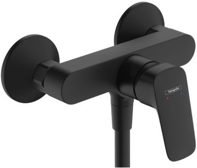 Hansgrohe Logis Смеситель для душа, настенный, цвет: черный матовый