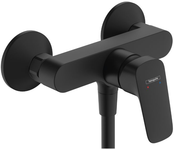 Hansgrohe Logis Смеситель для душа, настенный, цвет: черный матовый