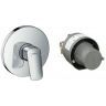 Hansgrohe Logis Комплект смесителя для душа, внешняя часть, цвет: хром