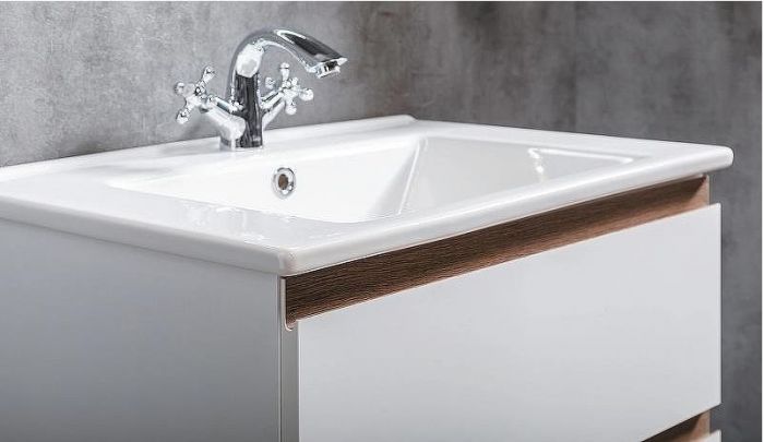 Тумба под раковину Boheme Armadi Art Capolda 65 849-065-WW подвесная Белая Дерево