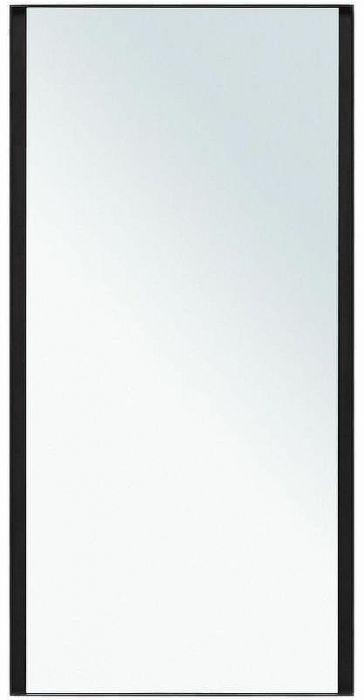 Зеркало Allen Brau Infinity 50 1.21021.BL с подсветкой Черное с сенсорным выключателем