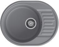 Кухонная мойка GranFest Quarz GF-Z58 Темно-серая