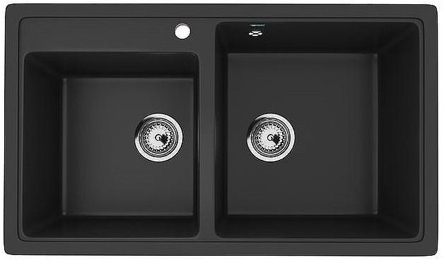 Кухонная мойка Ulgran Classic U-200-344 Ультра-черная