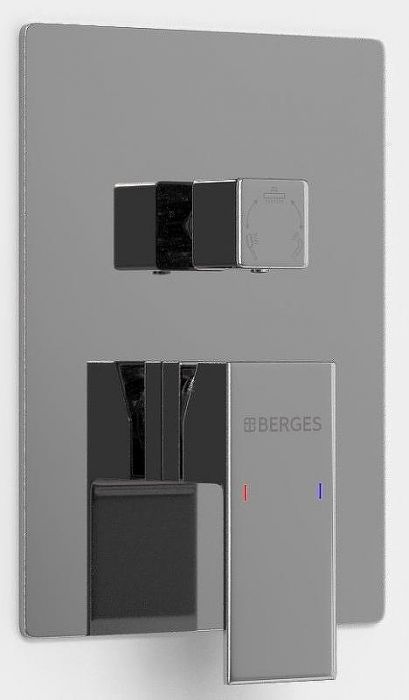 Душевая система Berges Nardis 3S 071005 Хром сильвер