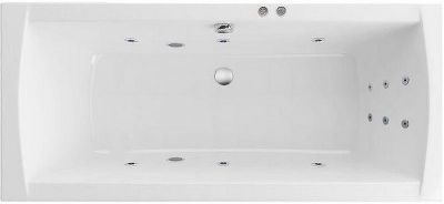 Акриловая ванна Excellent Aquaria Lux 180x80 WAEX.AQU18.LINE.CR с гидромассажем