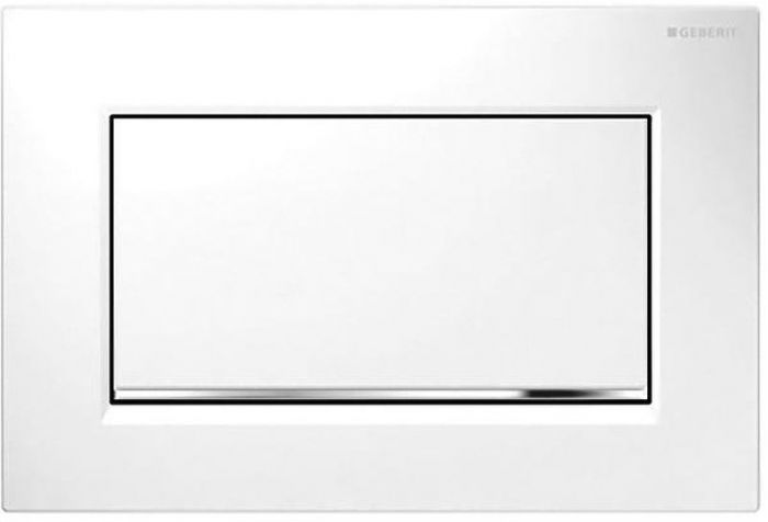 Клавиша смыва Geberit Sigma 30 115.893.KJ.1 Белый/хром