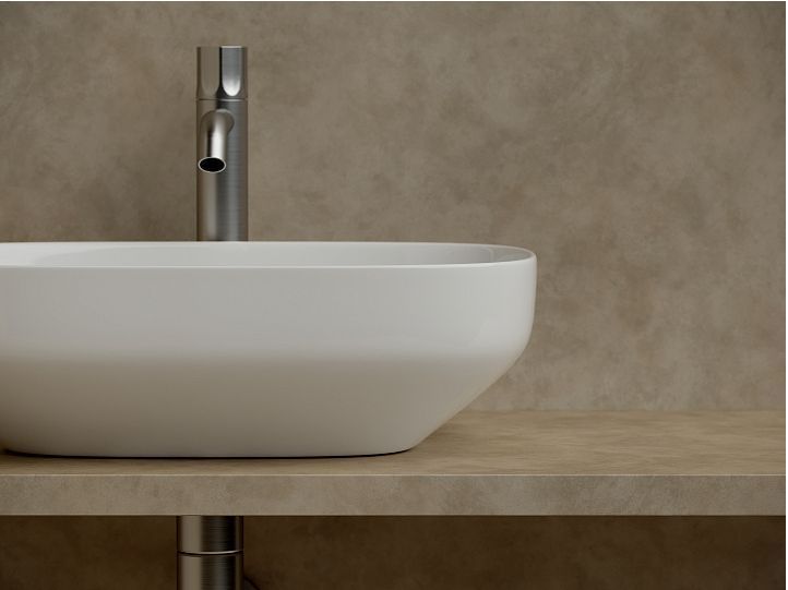 Умывальник CERAMICANOVA Element чаша накладная прямоугольная CN5031