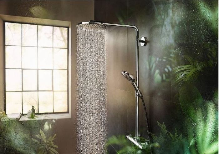 Душевая система Hansgrohe Raindance Select S 27633140 Бронза матовая