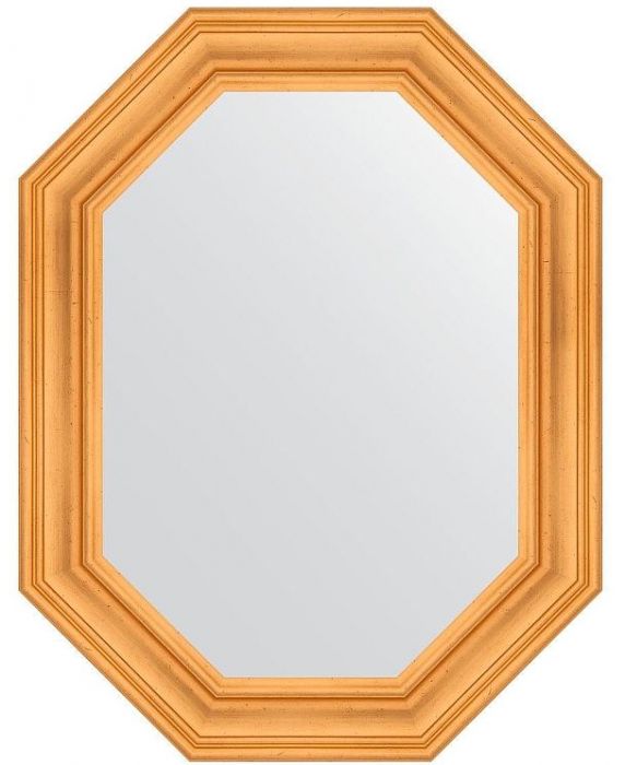 Зеркало Evoform Octagon 69х89 BY 7208 в багетной раме - Травленое золото 99