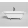 Ванна из искусственного камня Salini Ornella Kit 180х80 102412M Белая матовая
