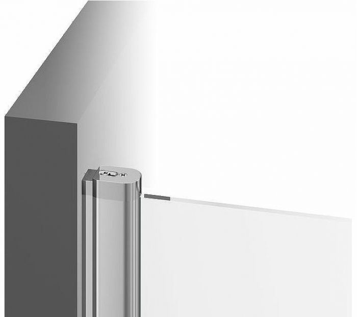 Душевая дверь Ravak Chrome CSD1-90 0QV70C00Z1 профиль Хром стекло Transparent