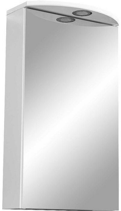 Зеркальный шкаф Stella Polar Концепт Альда 40/С SP-00000222 с подсветкой Белый