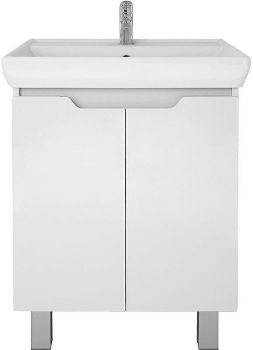 Тумба под раковину Dreja Q Plus (D) 70 99.1005 подвесная напольная Белый