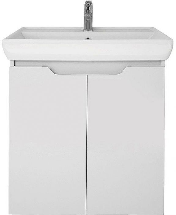 Тумба под раковину Dreja Q Plus (D) 70 99.1005 подвесная напольная Белый