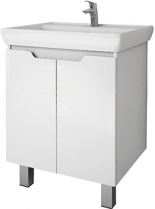 Тумба под раковину Dreja Q Plus (D) 70 99.1005 подвесная напольная Белый