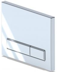 Клавиша смыва Bas ИУ00006 цвет Хром