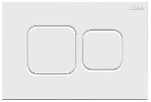 Клавиша смыва Cezares Pneumatic PN2-BTN-BL цвет Белый