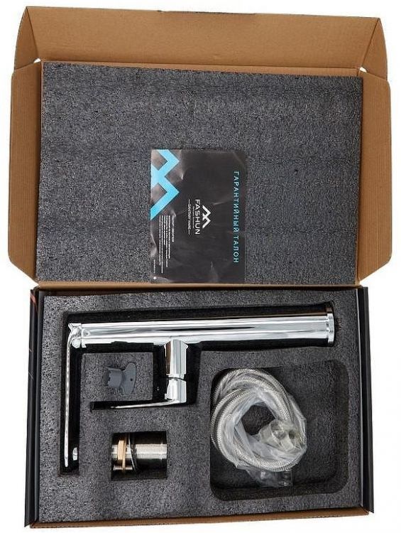 Смеситель для раковины Fashun A8985 цвет Хром Смеситель для раковины Fashun A8985 цвет Хром