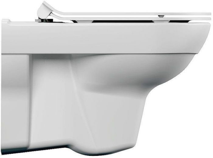 Комплект унитаза с инсталляцией Cersanit City 64277 с сиденьем Микролифт и Белой Хром клавишей смыва