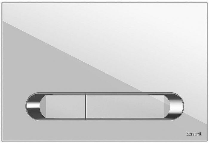 Комплект унитаза с инсталляцией Cersanit City 64277 с сиденьем Микролифт и Белой Хром клавишей смыва