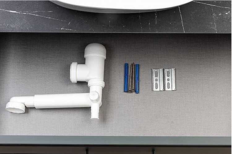 Тумба под раковину La Fenice Elba 100 FNC-01-ELB-B-100-2 подвесная Белая матовая