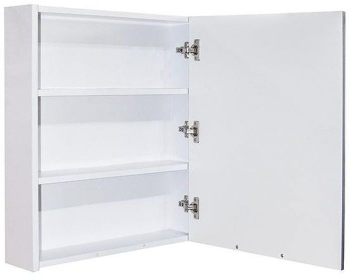 Зеркальный шкаф Mixline Байкал 60 539809 Белый Серый