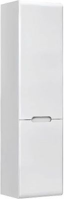 Шкаф пенал Jorno Moduo Slim 33 R Mod.04.115/P/W подвесной Белый глянец