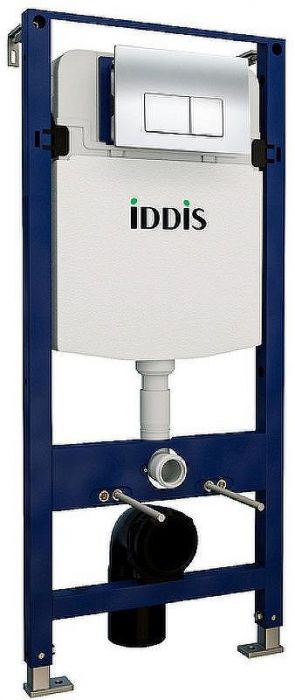Инсталляция Iddis Optima Home OPH00GCi32K для унитаза с клавишей смыва Хром