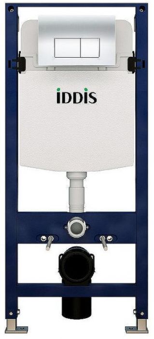 Инсталляция Iddis Optima Home OPH00GCi32K для унитаза с клавишей смыва Хром