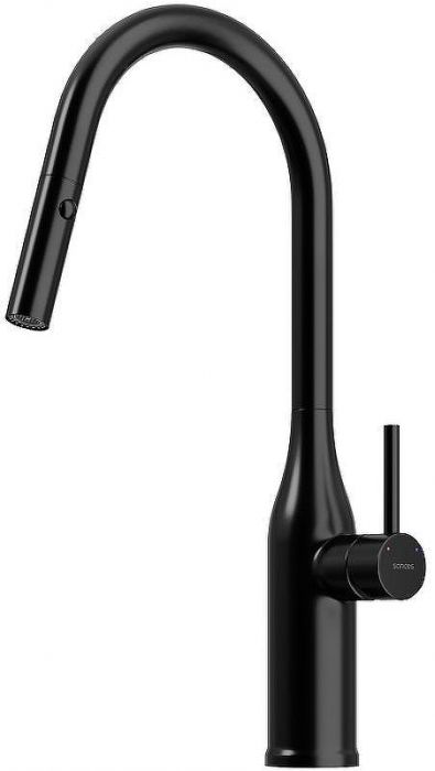 Смеситель для кухни Sancos Grand SC4002MB Черный матовый