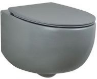 Унитаз AeT Dot 2.0 S555T0R0V6116 подвесной Серый матовый без сиденья