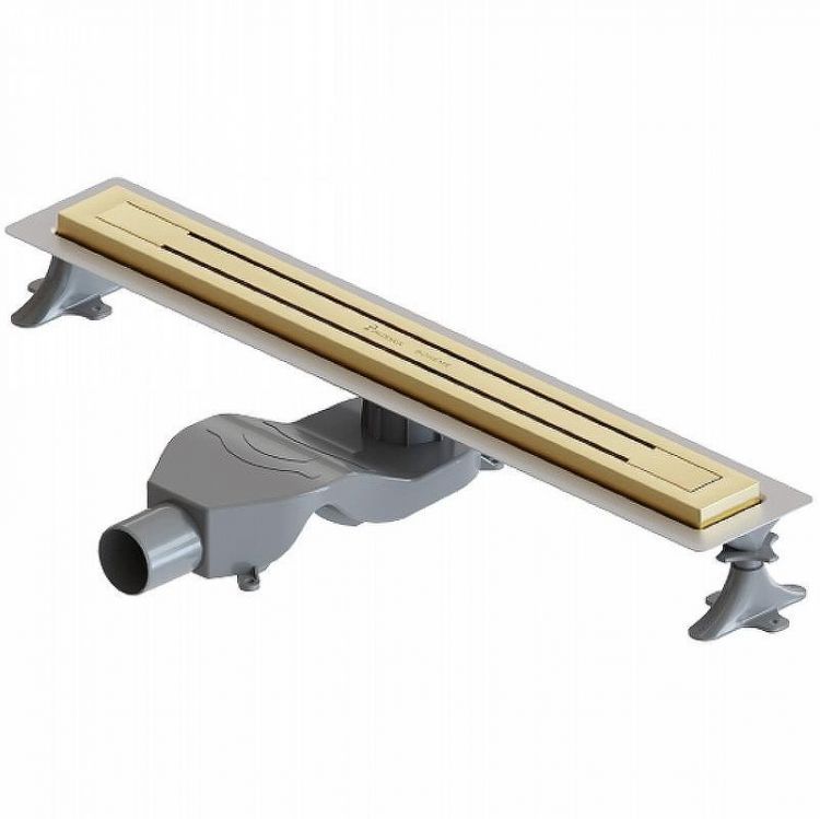 Душевой лоток Boheme Premium Trendy 60 983-60-G с решеткой Золото Душевой лоток Boheme Premium Trendy 60 983-60-G с решеткой Золото