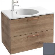 Тумба для комплекта 80 см Jacob Delafon Odeon Rive Gauche EB2522-R7-M76, насыщенный серый матовый Тумба для комплекта 80 см Jacob Delafon Odeon Rive Gauche EB2522-R7-M76, насыщенный серый матовый