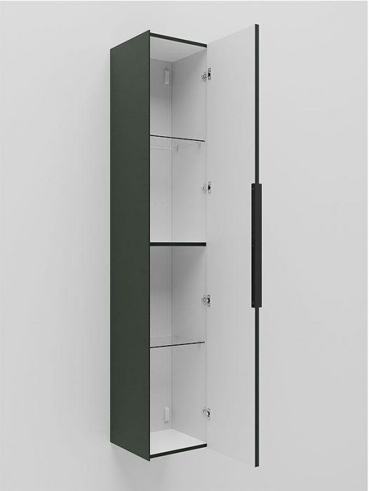 Шкаф пенал La Fenice Simpla 30 FNC-05-SIM-G-30 подвесной Серо-зеленый