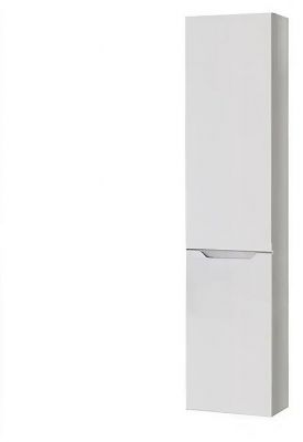 Шкаф пенал AQUAme S3 33 AQM9003WH подвесной цвет Белый глянцевый