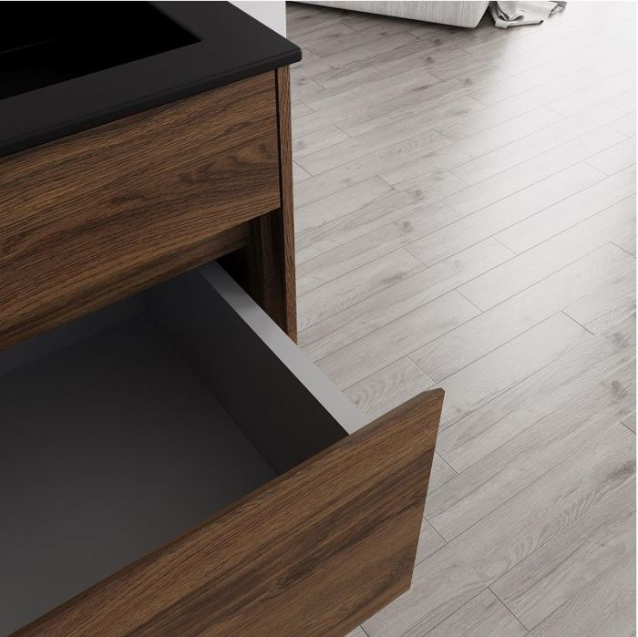 Тумба под раковину Vincea Chiara 60 VMC-2C600CO подвесная цвет C.Oak