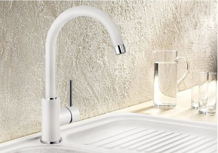 Смеситель для кухни Blanco Mida 524204 Белый