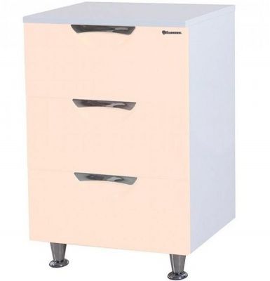 Тумба Bellezza Лагуна 60 4632109140071 Бежевая Белая