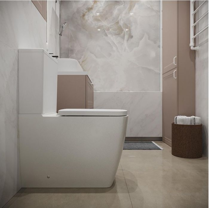 Унитаз компакт Lavinia Boho Aveo 3306010R цвет Белый глянцевый с бачком и сиденьем Микролифт